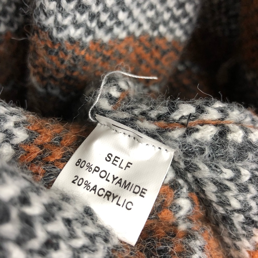 Re named Open Front Cardigan Color Block Sweater - Picture 5 of 8